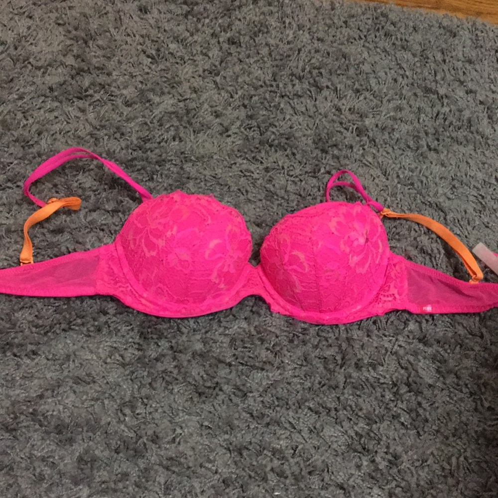 Pink date bra